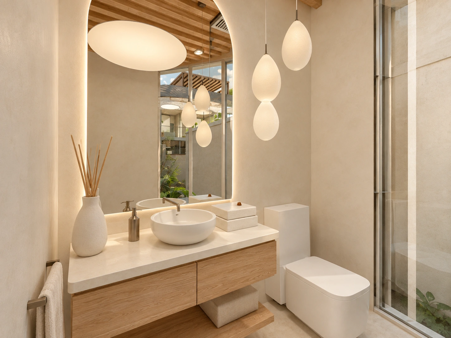 Proposed Segara Cliff powder room.